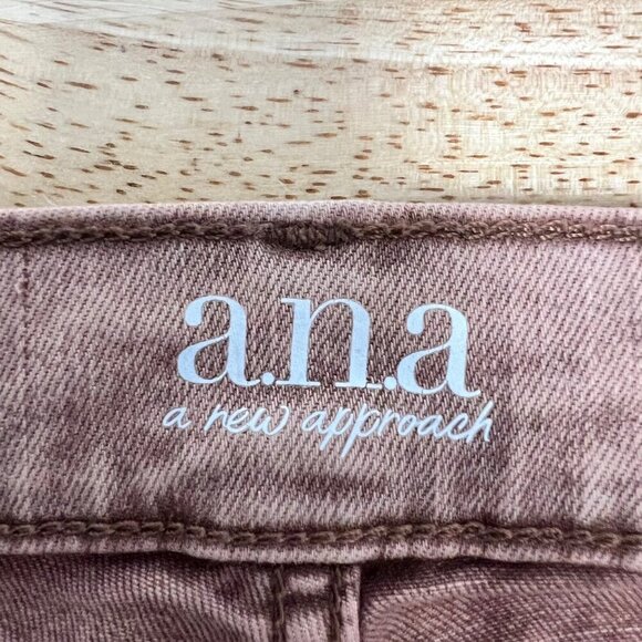 a.n.a Women’s Skinny Ankle Jeans Five Pocket Coral Size 10 - Picture 8 of 10